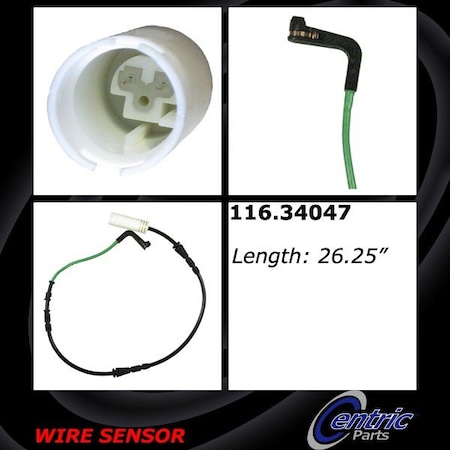 Centric Parts Brake Pad Sensor Wires, 116.34047 116.34047